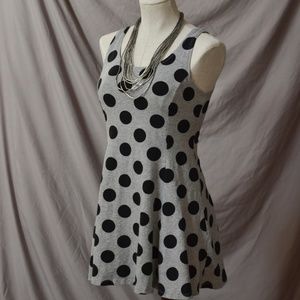 Polka dot skater dress